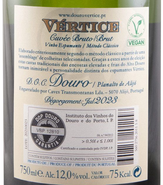 Sparkling Wine Vértice Cuvée Brut