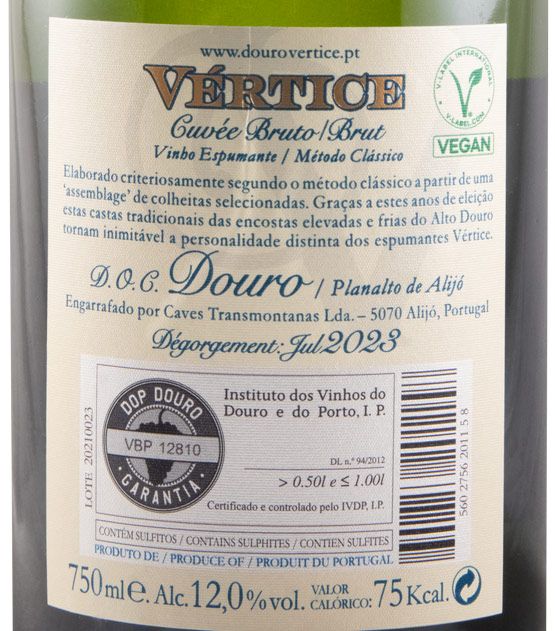 Espumante Vértice Cuvée Bruto