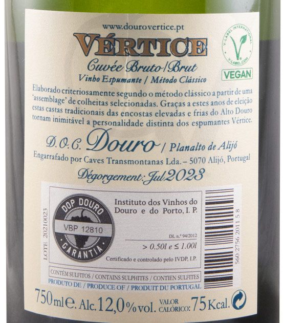 Espumante Vértice Cuvée Bruto