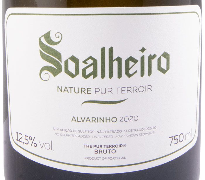 2022 Sparkling Wine Soalheiro Alvarinho Nature Pur Terroir