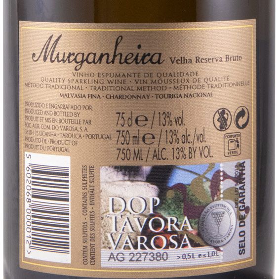 2019 Espumante Murganheira Velha Reserva Bruto