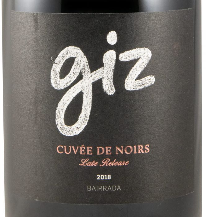 2018 Espumante Giz by Luís Gomes Cuvée de Noirs Late Release Bruto Natural