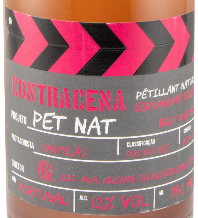 2023 Espumante Contracena Pet Nat Castelão rosé