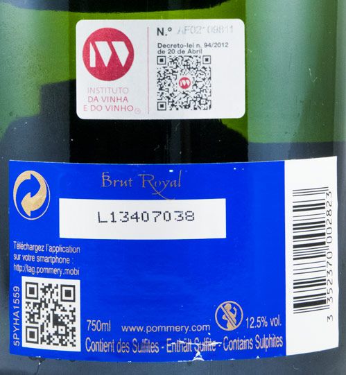 Champagne Pommery Royal Bruto