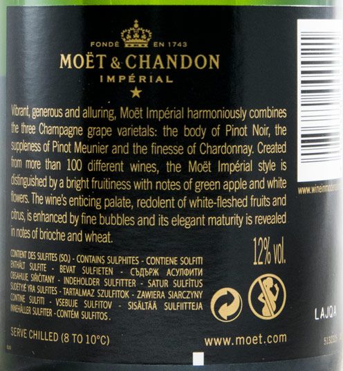 Champagne Moët & Chandon Impérial Brut 37.5cl