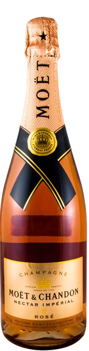 Champagne Moët & Chandon Nectar Impérial Meio Seco rosé