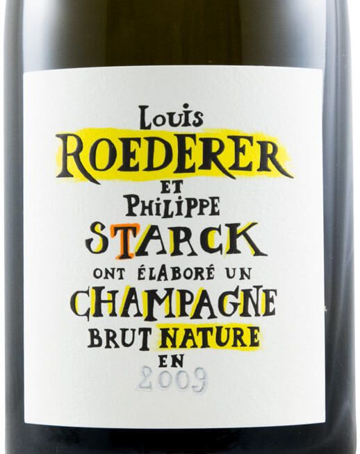 2009 Champagne Louis Roederer et Philippe Starck Brut Nature