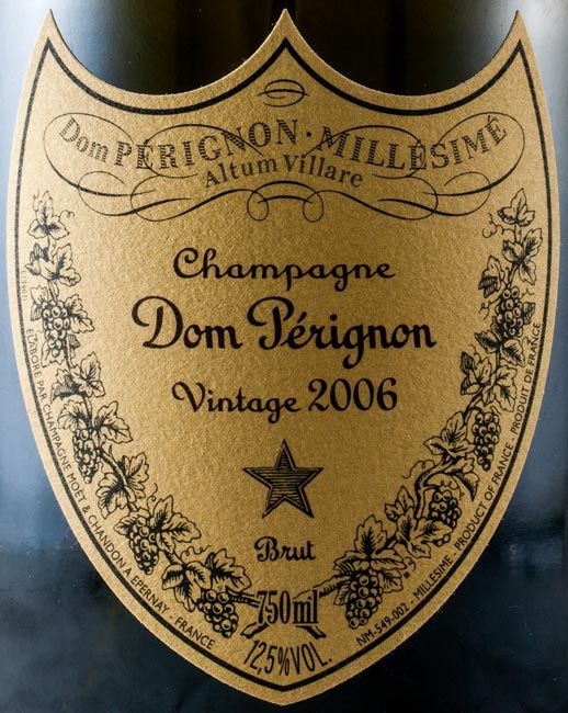 2006 Champagne Dom Pérignon Vintage Bruto
