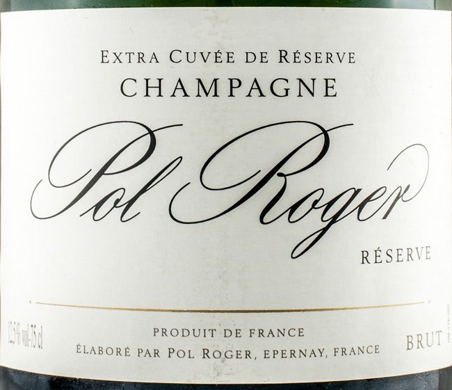 Champagne Pol Roger Brut w/2 Flutes
