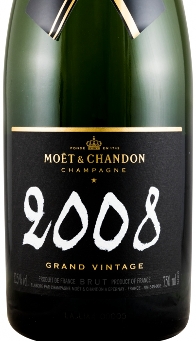 2008 Champagne Moët & Chandon Grand Vintage Brut