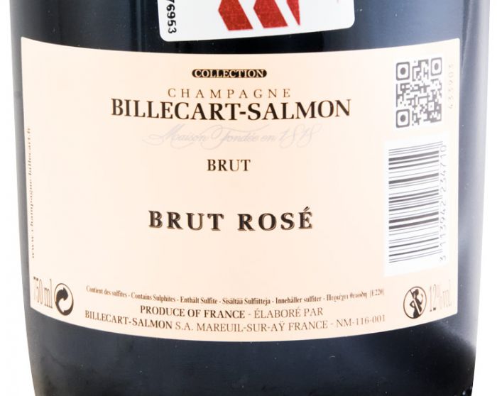 Champagne Billecart-Salmon Bruto rosé