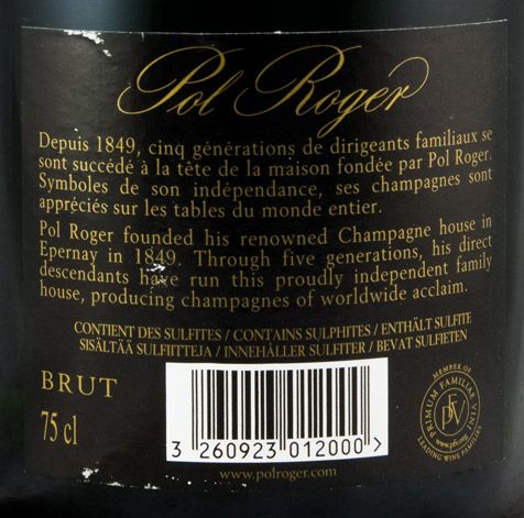 Champagne Pol Roger Reserva Bruto