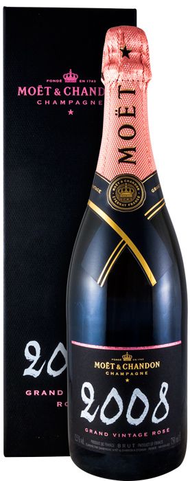 2008 Champagne Moët & Chandon Grand Vintage rosé