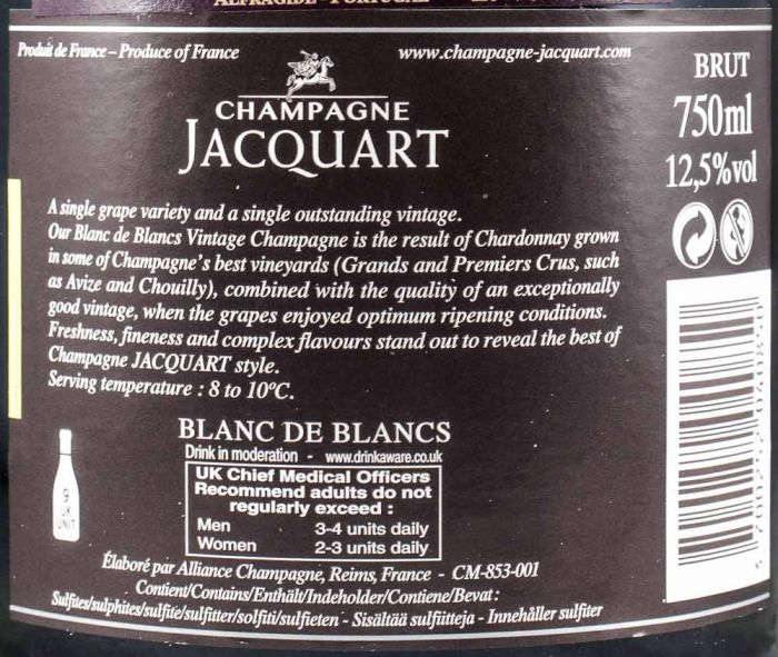 2006 Champagne Jacquart Blanc de Blancs Brut