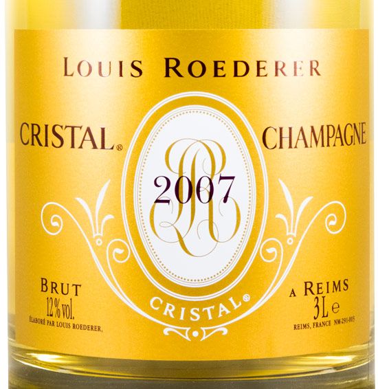 2007 Champagne Louis Roederer Cristal Bruto 3L