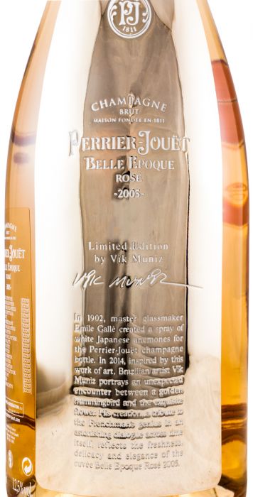2005 Champagne Perrier-Jouët Belle Epoque by Vik Muniz Bruto rosé