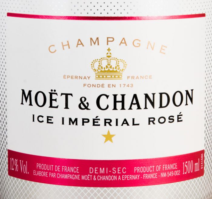 Champagne Moët & Chandon Ice Impérial Extra Bruto rosé 1,5L