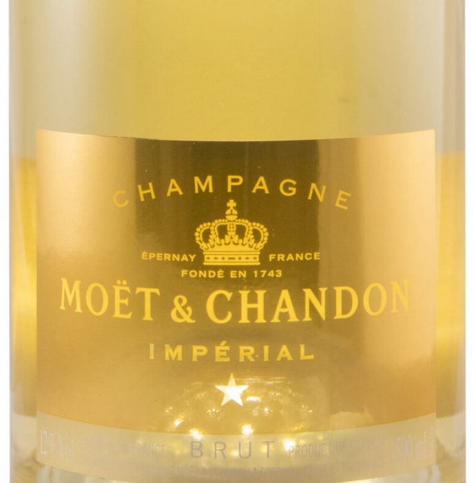 Champagne Moët & Chandon Impérial Bruto c/Luz LED 1,5L
