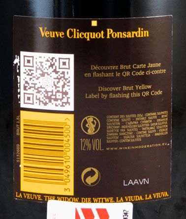 Champagne Veuve Clicquot Brut 1.5L