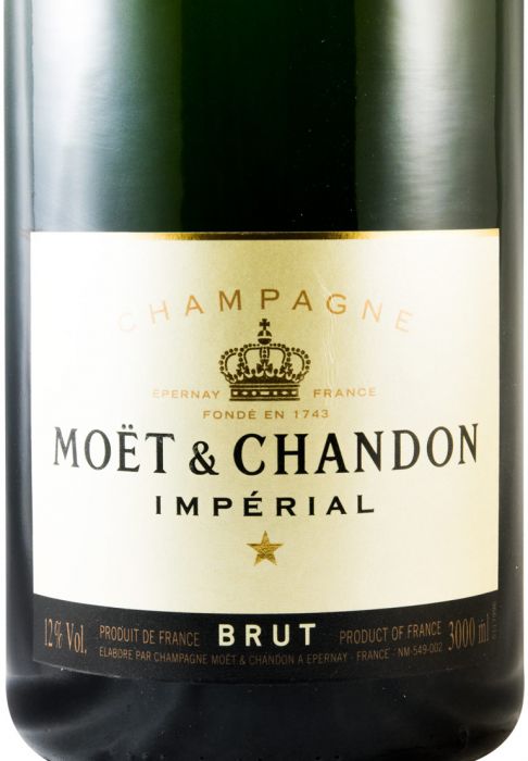 Champagne Moët & Chandon Bruto 3L