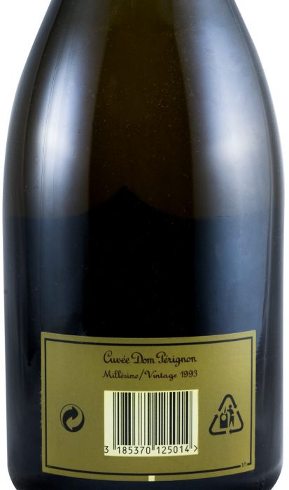 1993 Champagne Dom Pérignon Bruto c/2 Copos