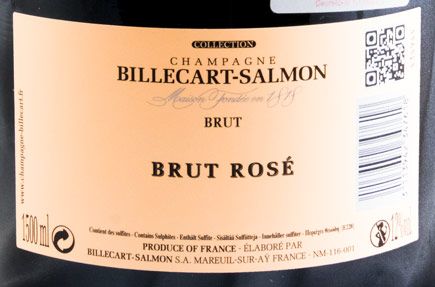 Champagne Billecart-Salmon Bruto rosé 1,5L