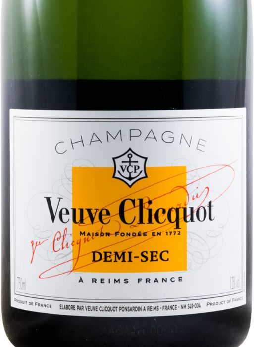 Champagne Veuve Clicquot Demi-Sec