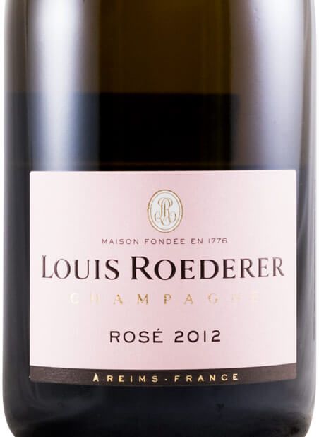 2012 Champagne Louis Roederer Brut rose
