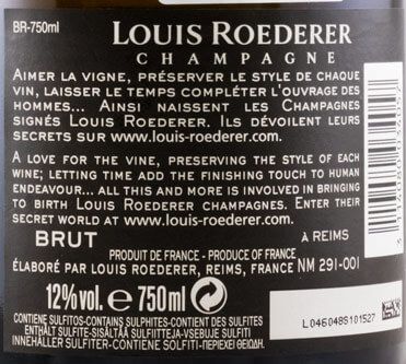 2012 Champagne Louis Roederer Brut rose