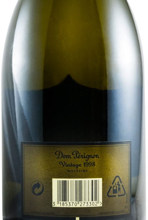 1998 Champagne Dom Pérignon Bruto