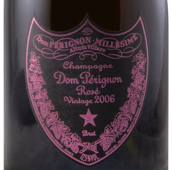 2006 Champagne Dom Perignon Vintage rosé