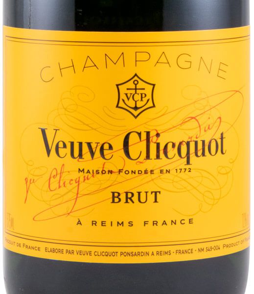 Champagne Veuve Clicquot Ponsardin Bruto 37,5cl