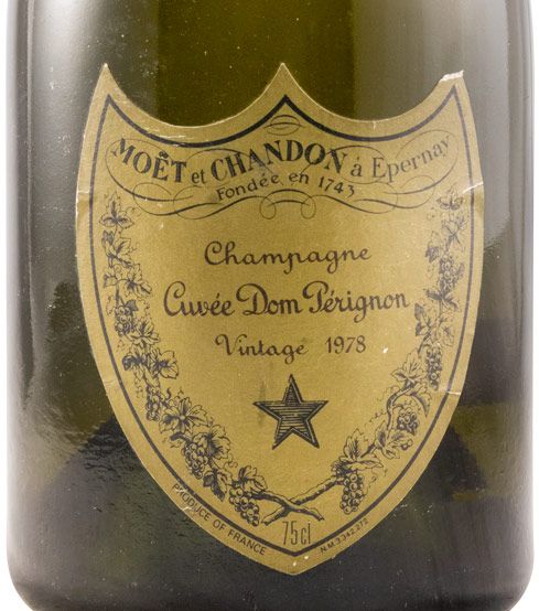 Dom Pérignon - Dom　Perignon ワイン 1978 1978 MOET & CHANDON Cuvée Dom Perignon Champagne Empty 750