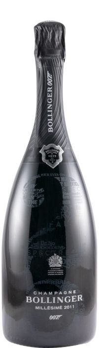 2011 Champagne Bollinger Bond 007 No Time To Die Millésime
