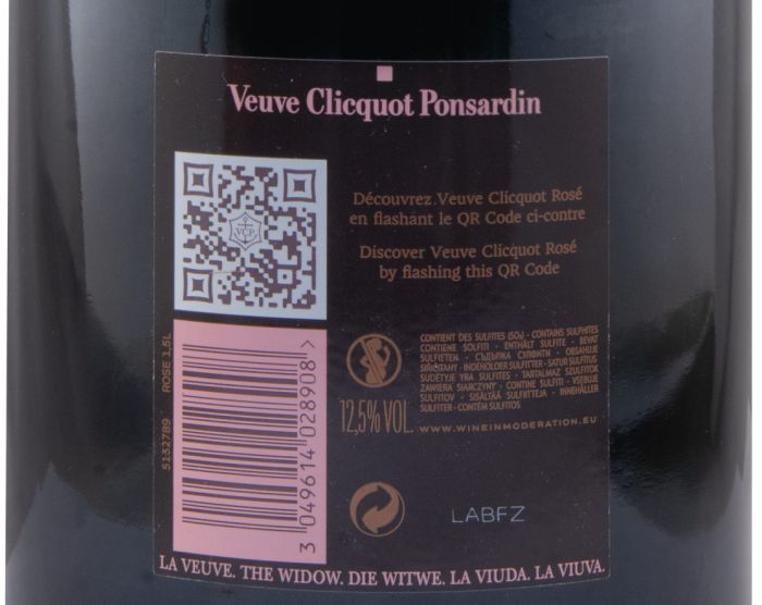 Champagne Veuve Clicquot Brut rose 1.5L