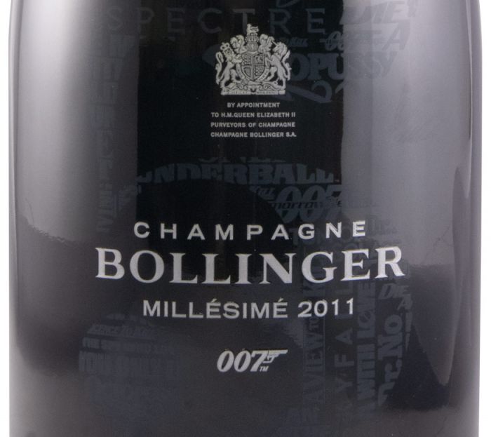 2011 Champagne Bollinger Bond 007 No Time To Die Millésime 1,5L