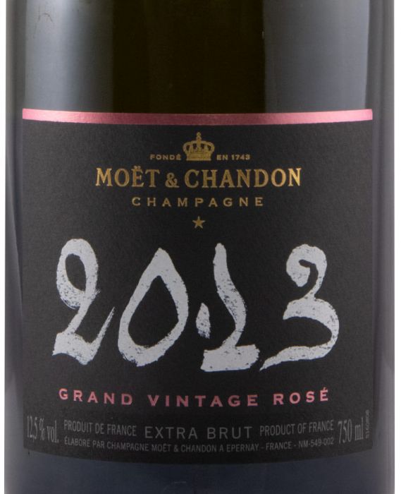 2013 Champagne Moët & Chandon Grand Vintage Extra Bruto rosé