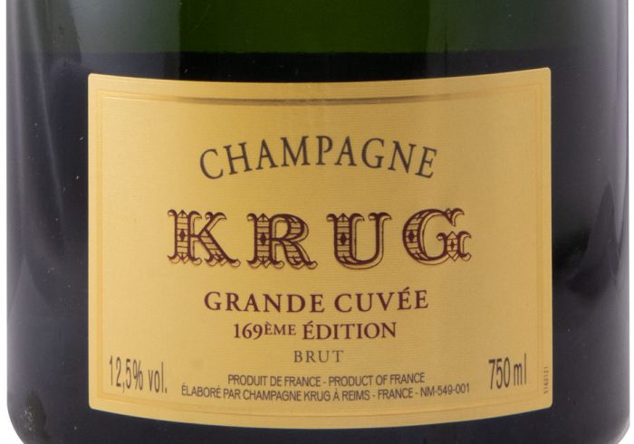 Champagne Krug 169ème Édition Grand Cuvée Bruto