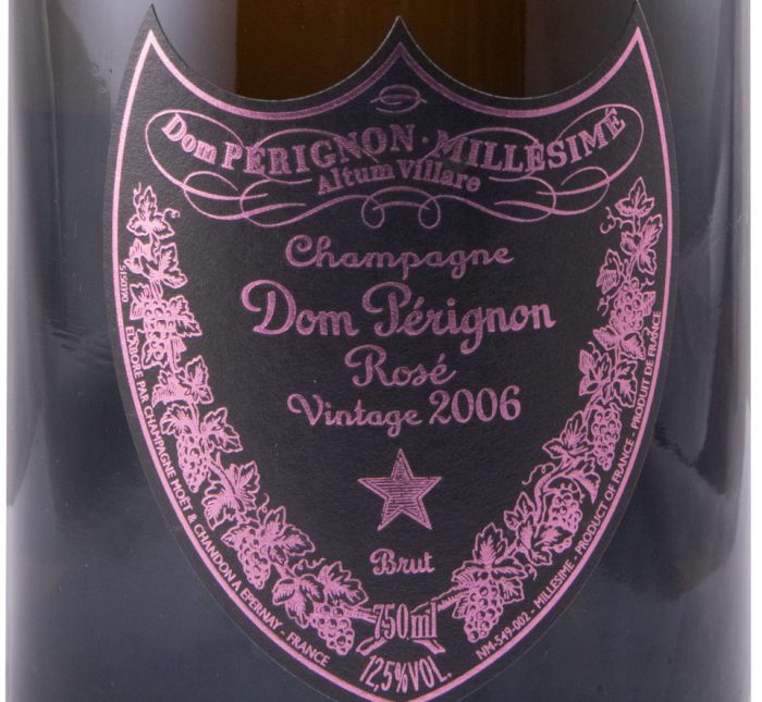 2006 Champagne Dom Pérignon Bruto c/Estojo rosé
