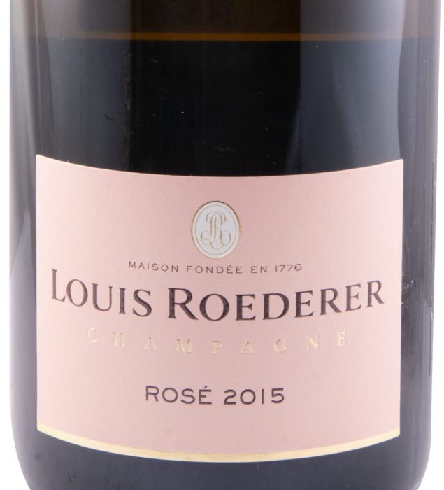 2015 Champagne Louis Roederer Millésime Brut rose