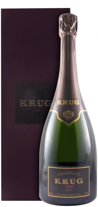 2006 Champagne Krug Vintage Brut w/Case