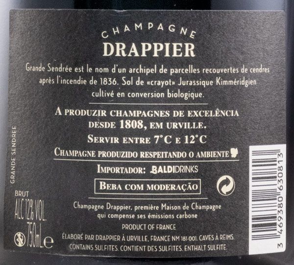 2010 Champagne Drappier Grande Sendrée Bruto