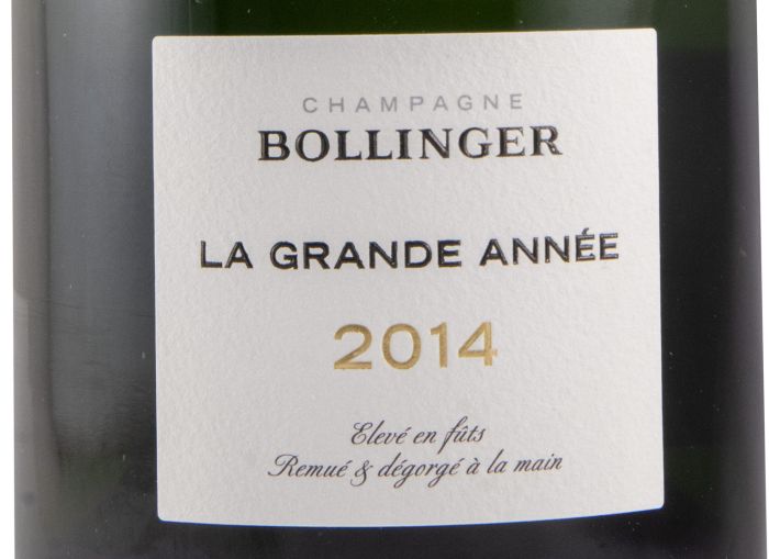 2014 Champagne Bollinger La Grande Année Bruto