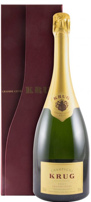 Champagne Krug Grande Cuvée Brut w/Case (old bottle)