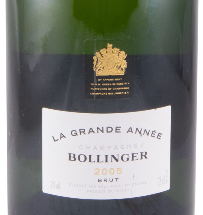 2005 Champagne Bollinger La Grande Année Bruto
