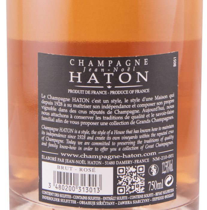 Champagne Haton Bruto rosé