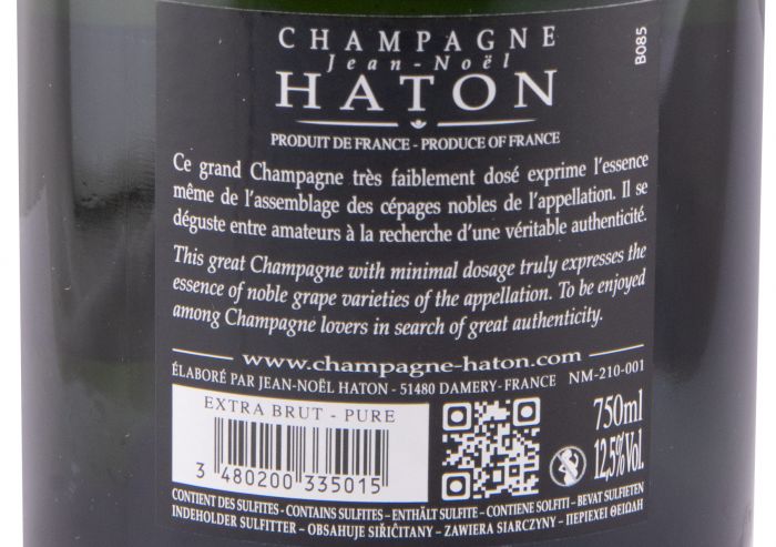 Champagne Haton Pure Bruto Natural