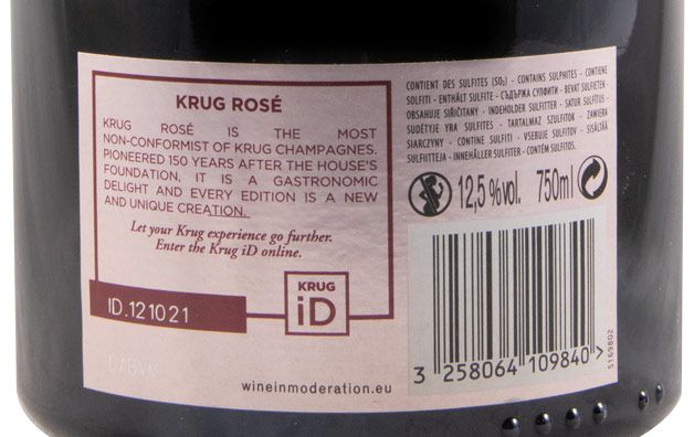 Champagne Krug 26ème Édition Bruto