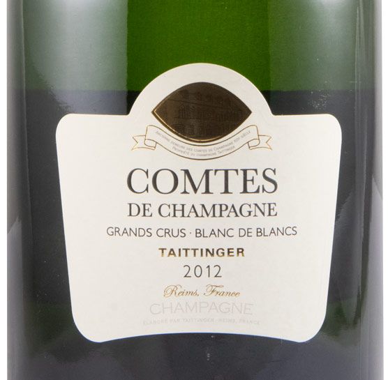 2012 Champagne Taittinger Comtes Blanc de Blanc Bruto