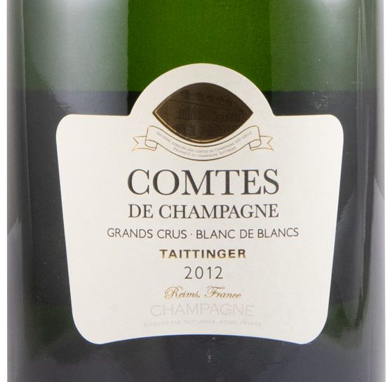2012 Champagne Taittinger Comtes Blanc de Blanc Brut